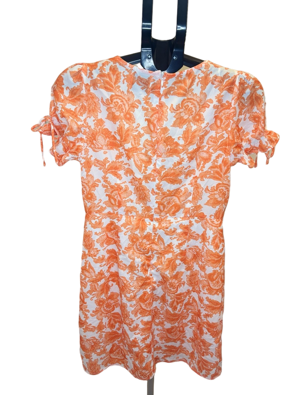 Hello Molly Orange Floral Mini Dress - Picture 4 of 10